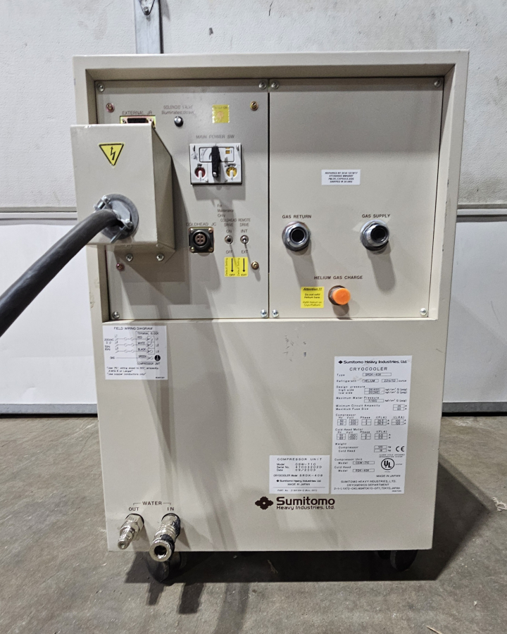 Sumitomo CSW-71 Helium Compressor; SN:47C03202D, photo 13 of 25
