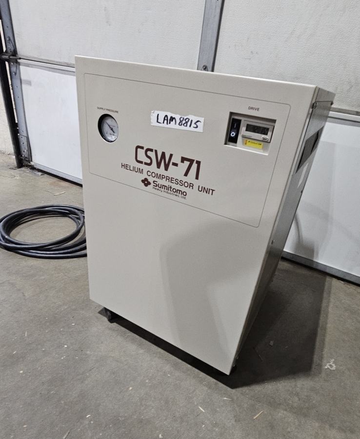 Sumitomo CSW-71 Helium Compressor; SN:47C03202D, photo 24 of 25
