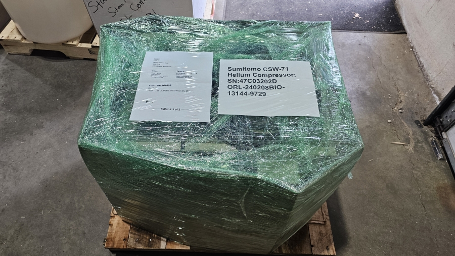 Sumitomo CSW-71 Helium Compressor; SN:47C03202D, photo 25 of 25