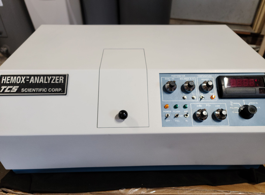 2019 TCS SCIENTIFIC CORP D 7800 HEMOX ANALYZER; SN:555U, photo 1 of 12