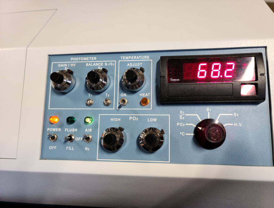 2019 TCS SCIENTIFIC CORP D 7800 HEMOX ANALYZER; SN:555U, photo 6 of 12