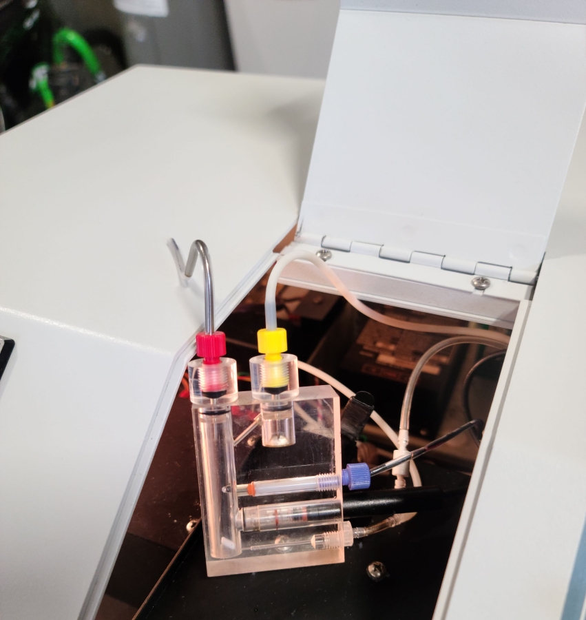 2019 TCS SCIENTIFIC CORP D 7800 HEMOX ANALYZER; SN:555U, photo 7 of 12