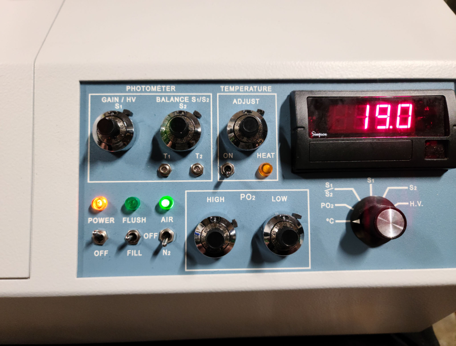 2021 TCS SCIENTIFIC CORP D 7800 HEMOX ANALYZER; SN:642, photo 2 of 14