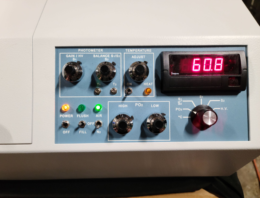 2021 TCS SCIENTIFIC CORP D 7800 HEMOX ANALYZER; SN:642, photo 3 of 14