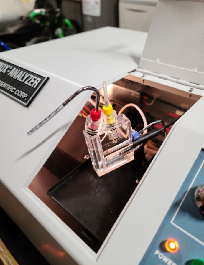 2021 TCS SCIENTIFIC CORP D 7800 HEMOX ANALYZER; SN:642, photo 4 of 14