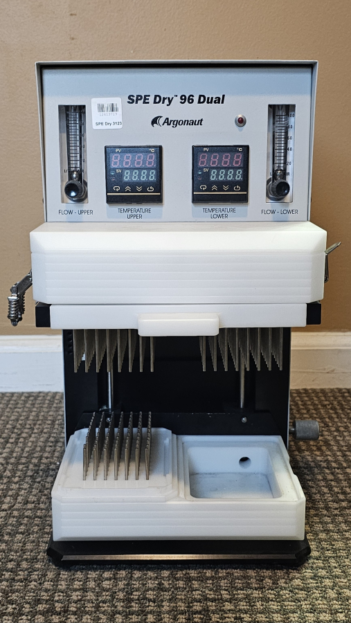 Jones Chromatography Argonaut SPE Dry-96 DUAL Chromatography Sample Concentrator System; SN:1106/9, photo 7 of 26