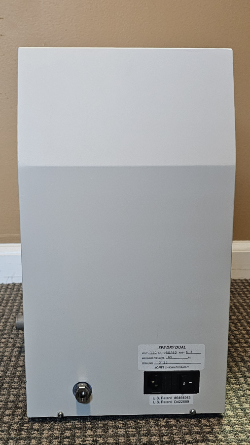 Jones Chromatography Argonaut SPE Dry-96 DUAL Chromatography Sample Concentrator System; SN:1106/9, photo 21 of 26