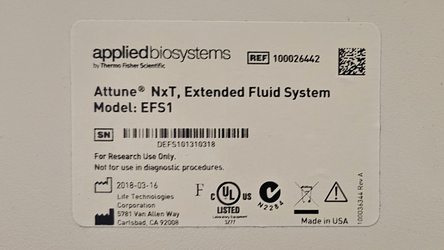Invitrogen Attune NxT EFS1 External Fluid System; SN:DEFS101310318, photo 18 of 21