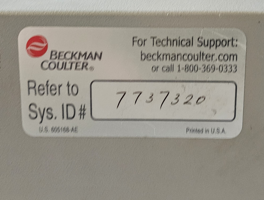Beckman Coulter Vi-Cell XR Cell Viability Analyzer 2023; SN:AW40428, photo 13 of 25