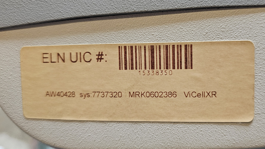 Beckman Coulter Vi-Cell XR Cell Viability Analyzer 2023; SN:AW40428, photo 24 of 25