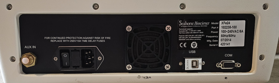 Seahorse Bioscience XFe24 Electrocellular Flux Analyzer; SN:420141, photo 13 of 18