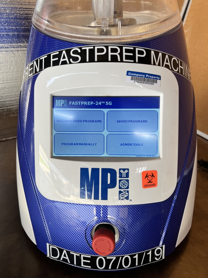 M.P. Biomedicals FastPrep 24 5G Homogenizer Sample Preparation System; SN:17121705, photo 6 of 9