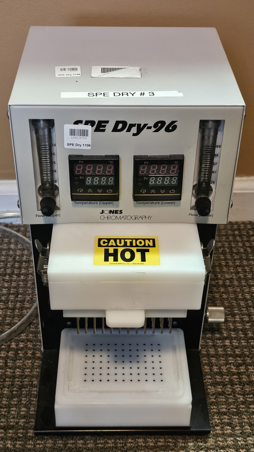 Jones Chromatography Argonaut SPE Dry-96 SINGLE Sample Concentrator System; SN: 1106/9, photo 6 of 24