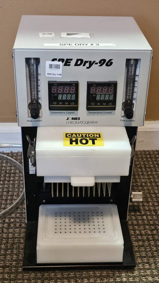 Jones Chromatography Argonaut SPE Dry-96 SINGLE Sample Concentrator System; SN: 1106/9, photo 7 of 24