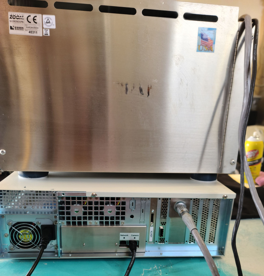 Essen BioScience Cell Imaging System IncuCyte Zoom Microscope & Controller; SN:45311/40311, photo 4 of 24