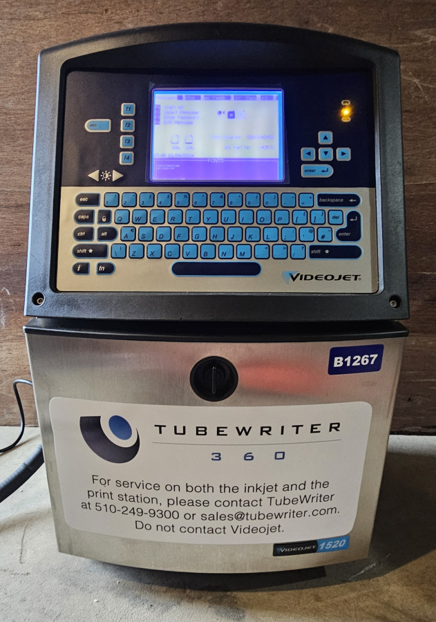 TubeWriter 360 Videojet 1520 Laboratory Labeling System; SN:H1012120H/20210003C22ZH, photo 3 of 62