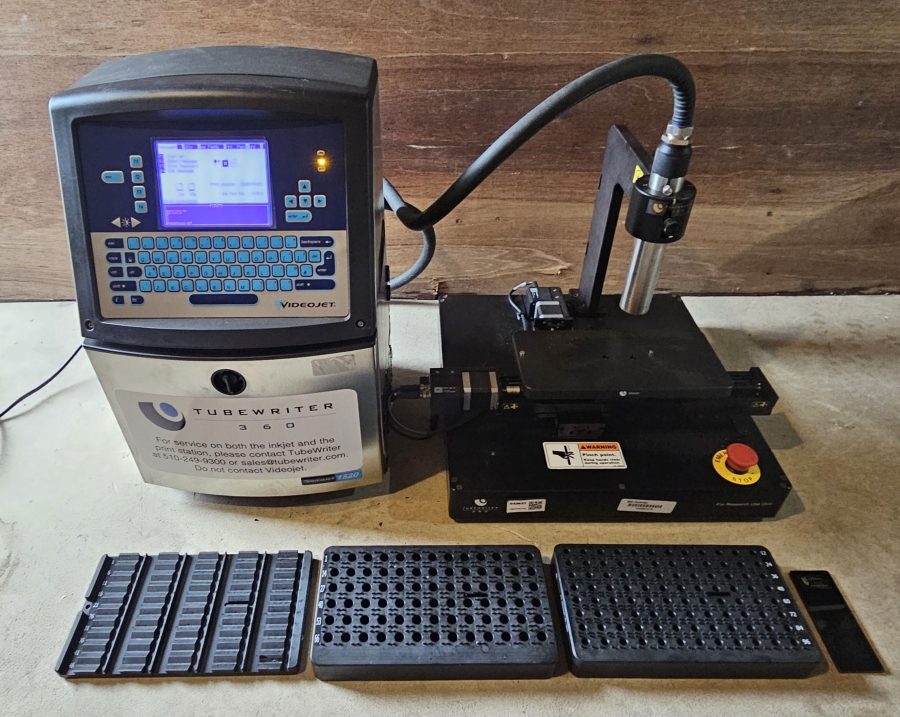 TubeWriter 360 Videojet 1520 Laboratory Labeling System; SN:H1012120H/20210003C22ZH, photo 31 of 62