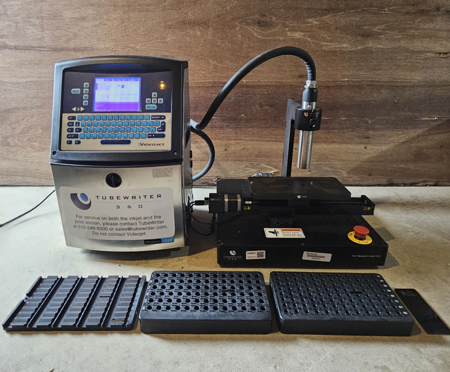 TubeWriter 360 Videojet 1520 Laboratory Labeling System; SN:H1012120H/20210003C22ZH, photo 32 of 62