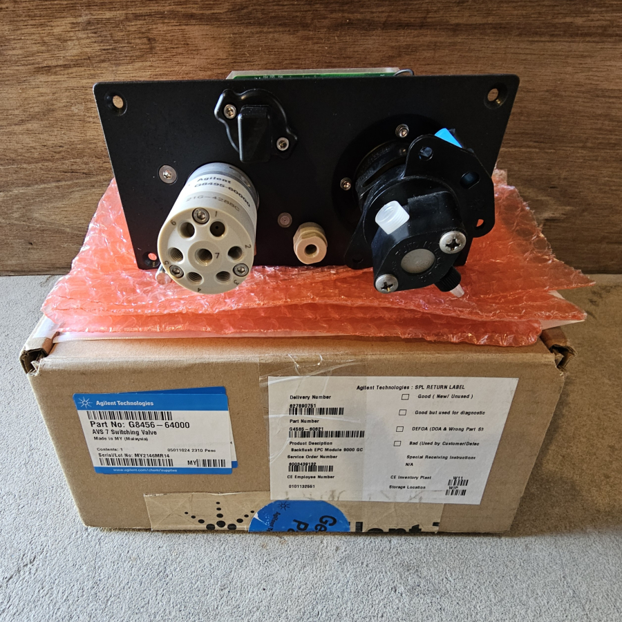 Agilent G8456A G8456-64000 AVS 7 Switching Valve for 5800/5900 ICP-OES, Model G8456A, photo 11 of 19