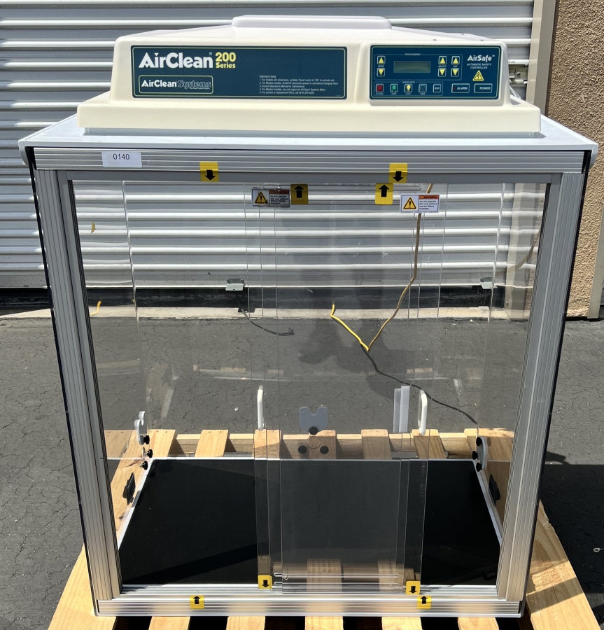 AirClean Systems AC23824A Benchtop Ductless Rotary Evaporator Enclosure 200 Series VBSE Chemical Fume Hood, photo 1 of 13
