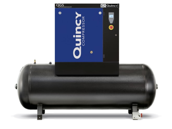 New Quincy Compressor QGS-10 T120, 120GAL Receiving Tank & 2010327743 Medical Air Dryer, photo 11 of 11