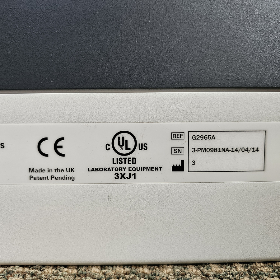 Agilent G2965A TapeStation 2200; SN:3-PM0981NA-14/04/14, photo 5 of 13