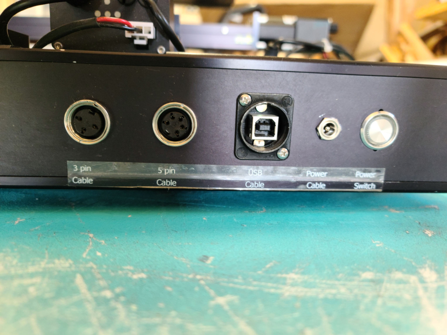 Videojet 1520 Industrial Inkjet Coding Machine, s/n 1201369C22ZH, with Tubewriter 360 Labeling System, photo 9 of 20