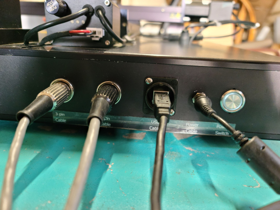 Videojet 1520 Industrial Inkjet Coding Machine, s/n 1201369C22ZH, with Tubewriter 360 Labeling System, photo 3 of 20