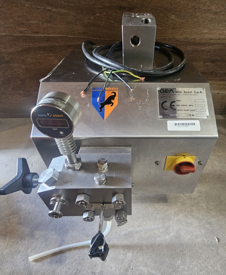 GEA Niro Soavi NS1001L2K High Pressure Homogenizer; SN:6250, photo 17 of 18