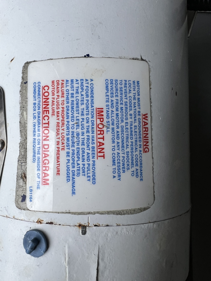 White AC Tech M1110SC Intelligent Drive, Baldor CWDM3543 Motor, Watson Marlow Peristaltic Pump Heads and cart; SN:032050908, photo 18 of 18