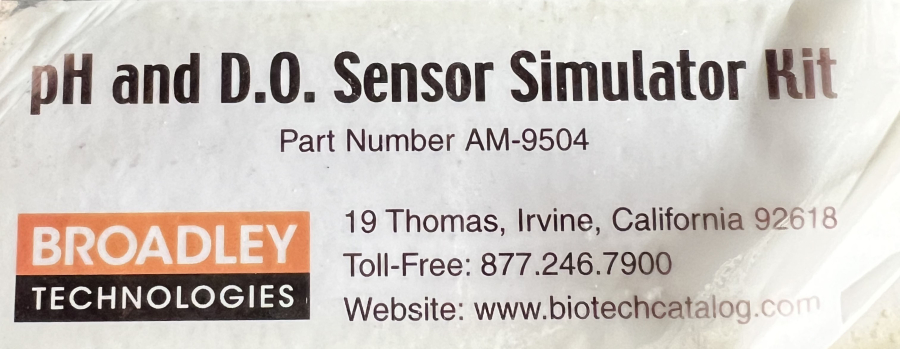 Broadley James AM-9504 pH & D.O. Sensor Simulator; SN:312081, photo 5 of 9