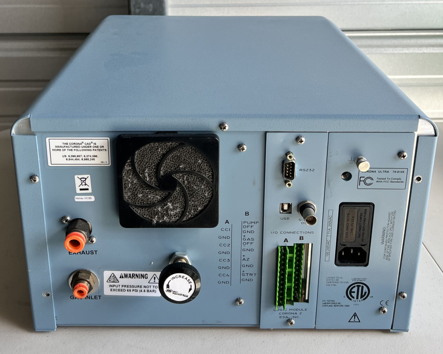 ESA 70-8238 Corona Ultra Charged Aerosol Detector. SN:CU-0124, photo 8 of 9