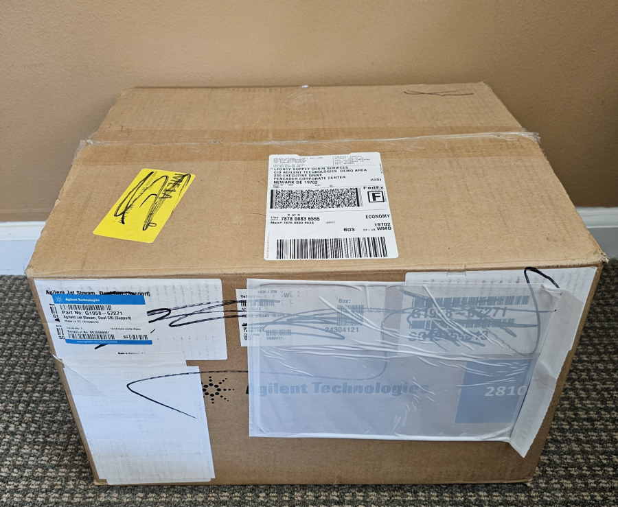 Agilent G1959A G1958-65271 Dual Spray Jet Stream AJS CNI; NO NOZZLES; SN: SG204690011, photo 2 of 17