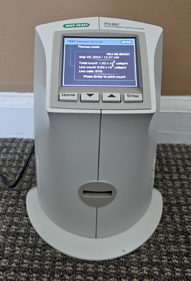 Bio-Rad TC-20 2021 Automatic Cell Counter; SN:508BR11270, photo 6 of 22