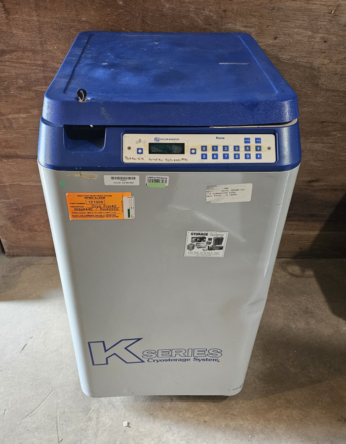 Taylor Wharton 10K Cryo Freezer; SN:562-006-T16, photo 1 of 26