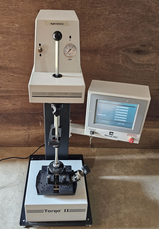 MesaLabs 1600-30CR Torque Testing Machine & Verification Bottle; SN:14-6150, photo 12 of 33