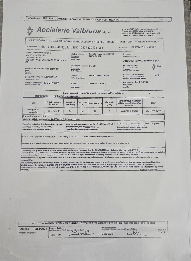 2022 Agilent Water Jacketed Column, Model PCG93LL500X25WJ, Year 2022, Serial Number GB22470034, photo 2 of 32