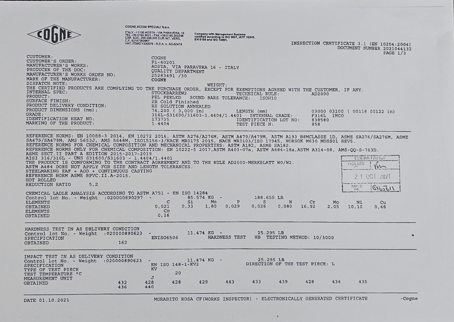 2022 Agilent Water Jacketed Column, Model PCG93LL500X25WJ, Year 2022, Serial Number GB22470034, photo 4 of 32