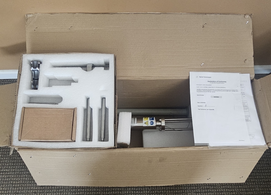 2022 Agilent Water Jacketed Column, Model PCG93LL500X25WJ, Year 2022, Serial Number GB22470034, photo 28 of 32