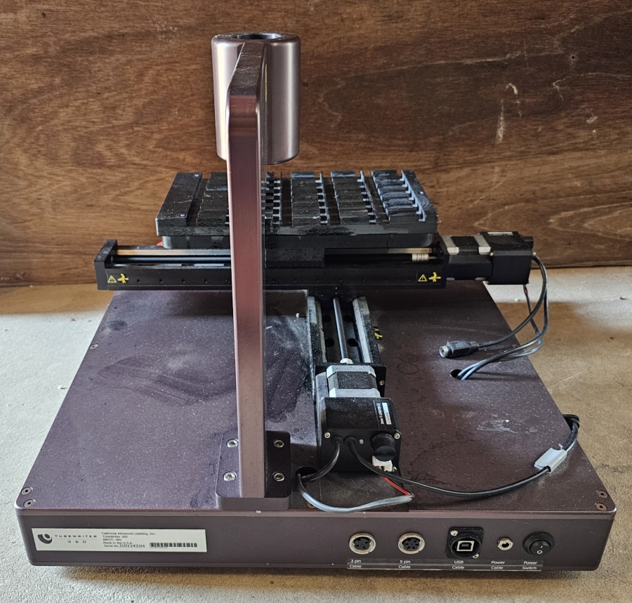California Advanced Labeling TubeWriter 360 Laboratory Labeling System Lot, photo 14 of 29