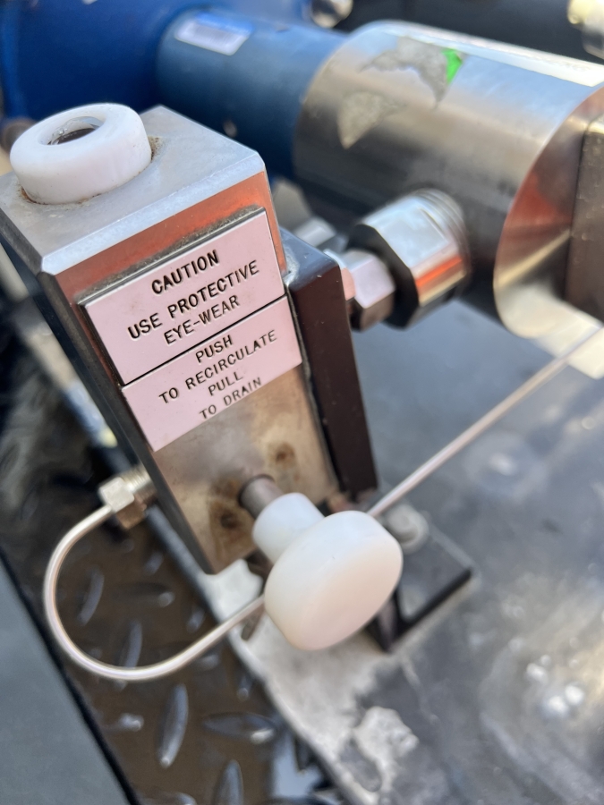 Microfluidics Corporation 110S Microfluidizer Homogenizer Processor Cell Disruptor; SN:200037, photo 11 of 11