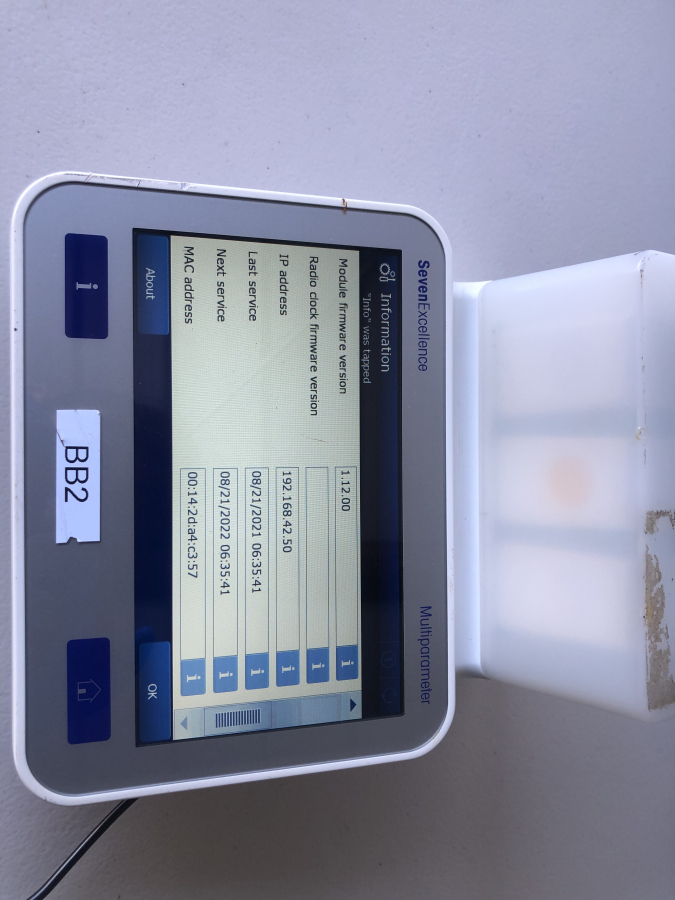 Mettler Toledo SevenExcellence Multiparameter Electrode Benchtop pH/mV Meter, photo 8 of 11