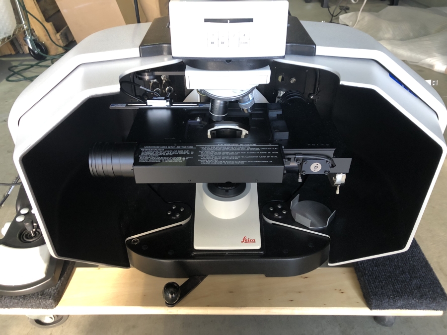 Leica DM 2500P Kaiser Optical Systems RamanRXN Systems Analyzer Dark Microscope, photo 13 of 16