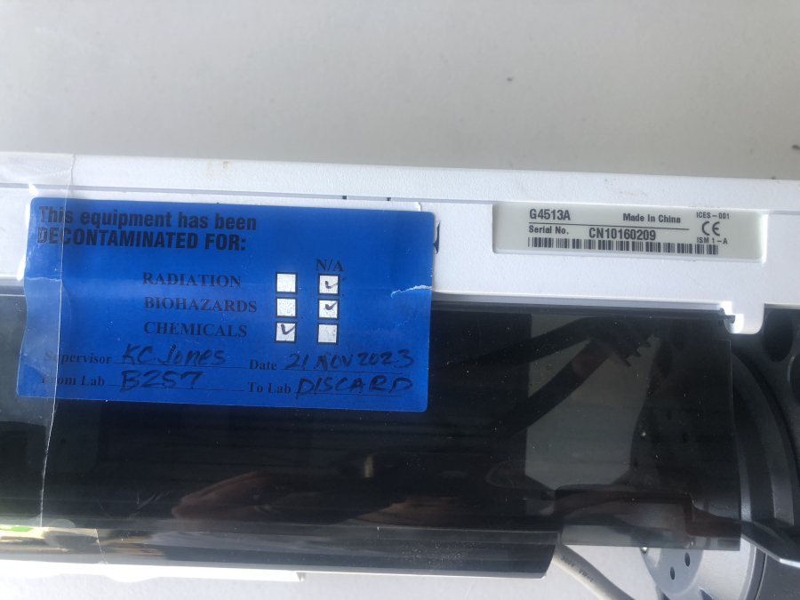 Agilent G4513A Injector Tower, photo 5 of 12