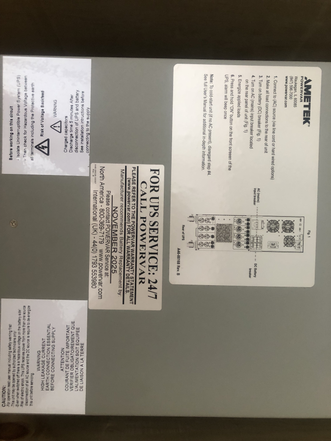 Powervar Security Plus II Uninterruptible Power Supply. SN:42060112R-2240023, photo 6 of 14
