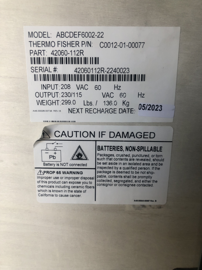 Powervar Security Plus II Uninterruptible Power Supply. SN:42060112R-2240023, photo 11 of 14