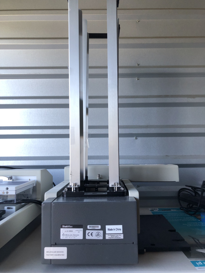 Molecular Devices AquaMax 4000 Microplate Washer w/ 96 Well Wash Head, StakMax Stacker. SN:AQ4K07145, SX08550, photo 11 of 15
