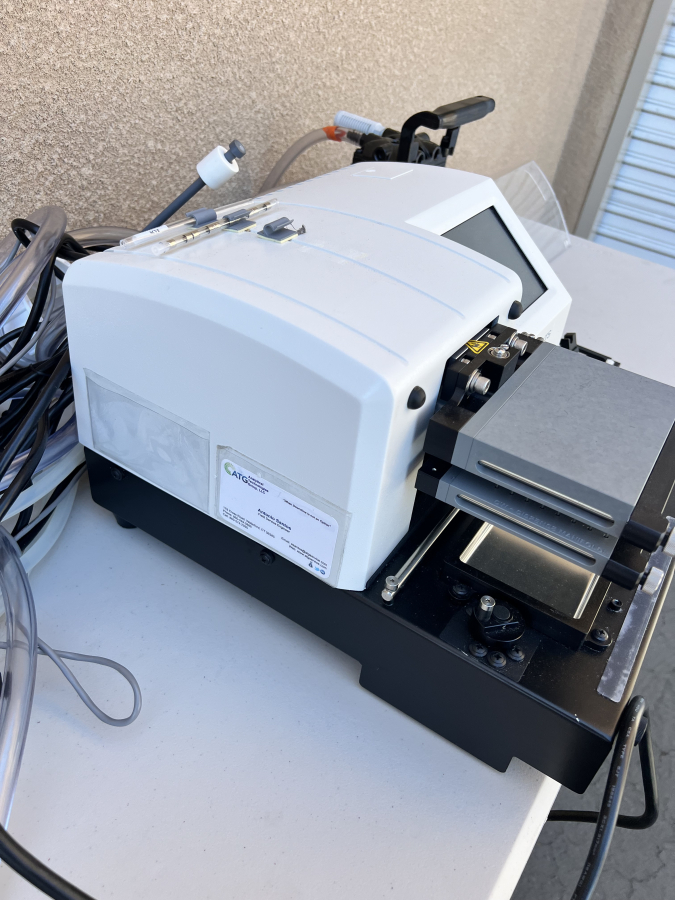 BioTek 405TS Plate Washer; SN:20091820 + Agilent 7103035 Vacuum Pump, photo 4 of 8