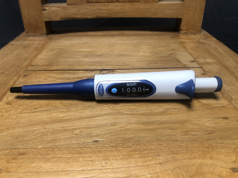 Biohit mLine 100-1000 uL Microliters m1000 Adjustable Single-Channel Pipette, photo 1 of 5