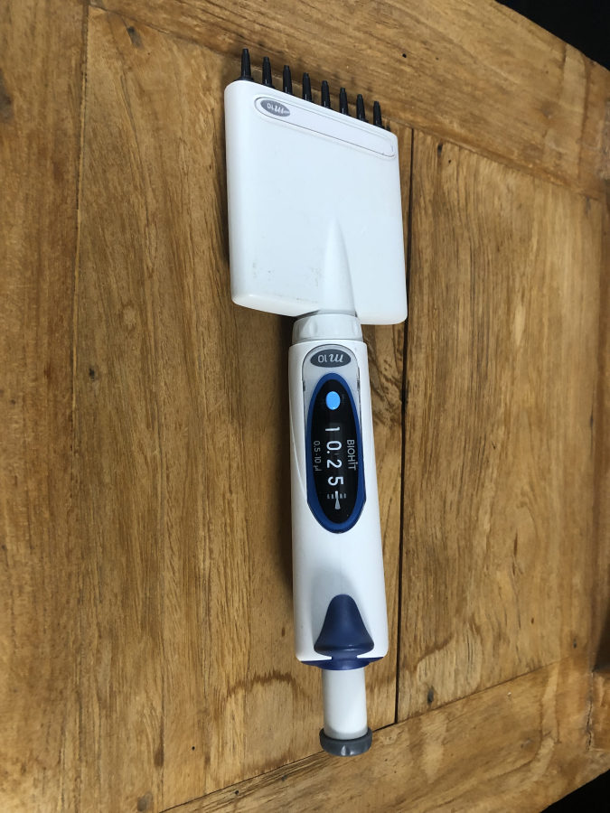 Biohit mLine 0.5-10 uL m10 8-Channel Adjustable Manual Multi-Channel Pipette, photo 1 of 5